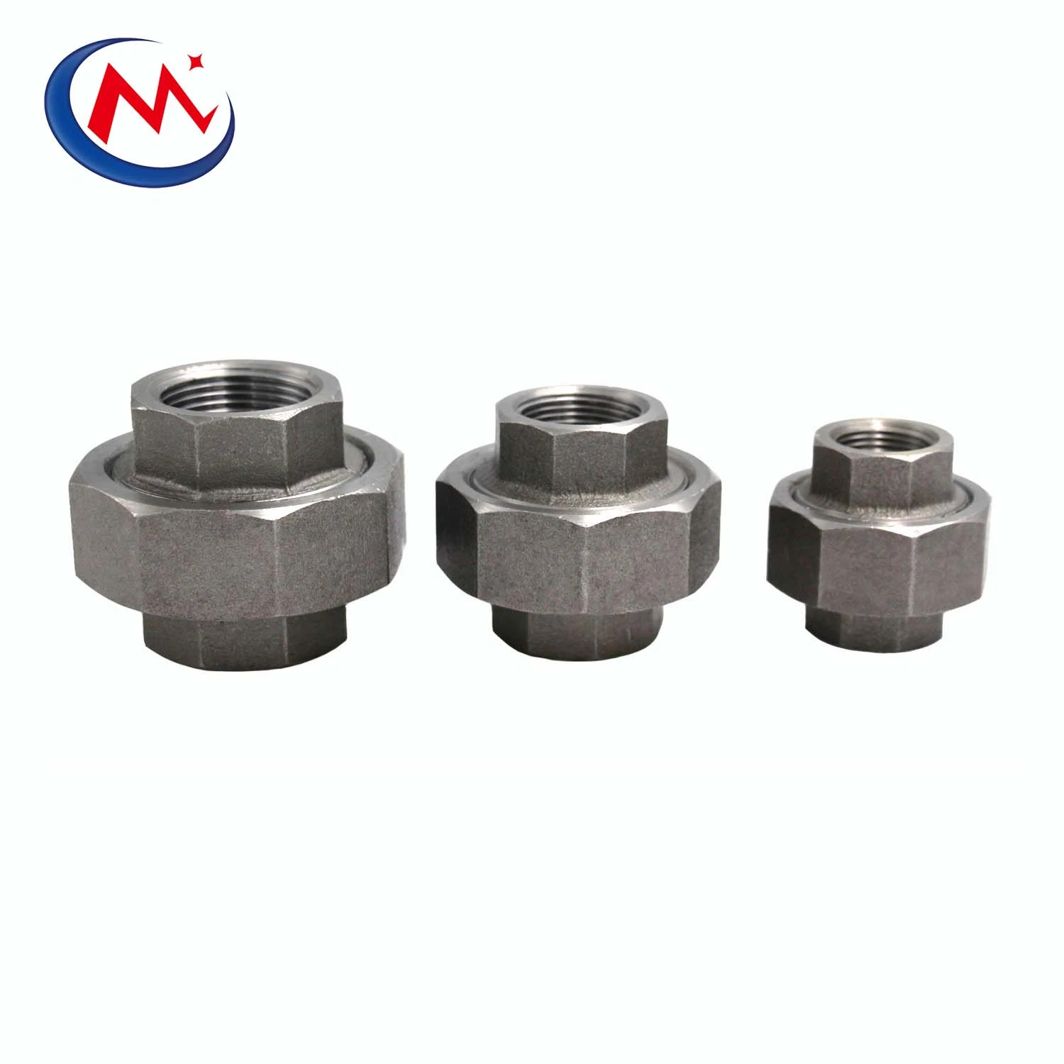 ASME B16.11 Carbon Steel A105 Stainless Steel SS304 SS316 2000#/3000#/6000# NPT Threaded Pipe Fittings Socket Weld Fittings Forged Steel Pipe Fittings Union