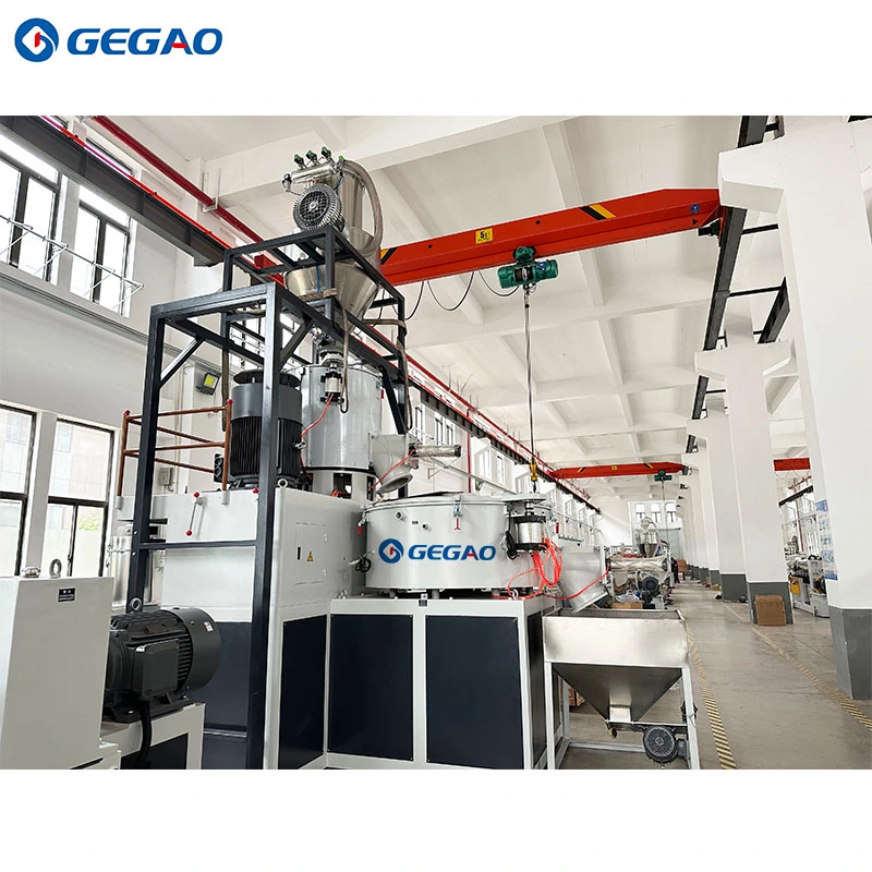 Screw Feeder PVC Powder Plastic Extruder Machinery Pellet Price of Plastic Pelletizing Machine PP PE Pelletizer Production Line