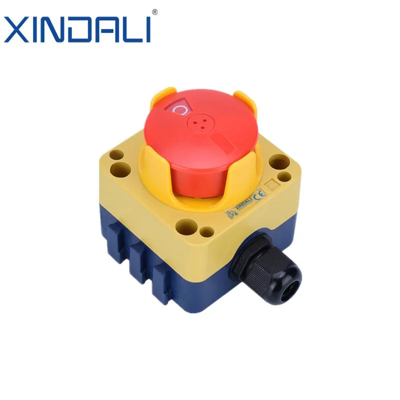 Xdl85-Jb181p 1 Hole Emergency Stop Button Key Switch Push Button Box