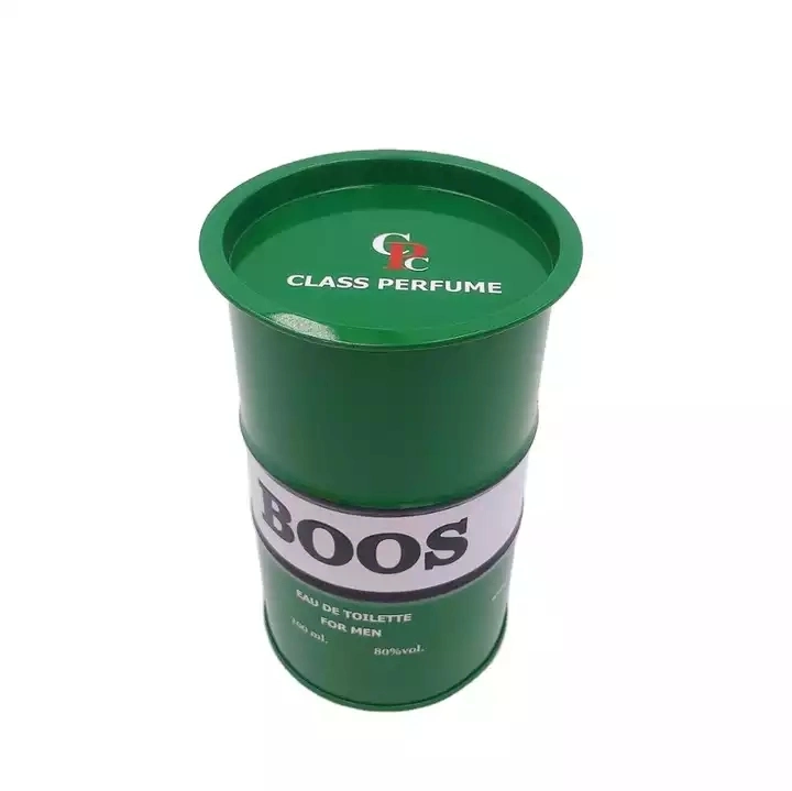 Custom Eco-Friendly Food Grade Recyclable Class Perfume Packaging Empty Tin Cans