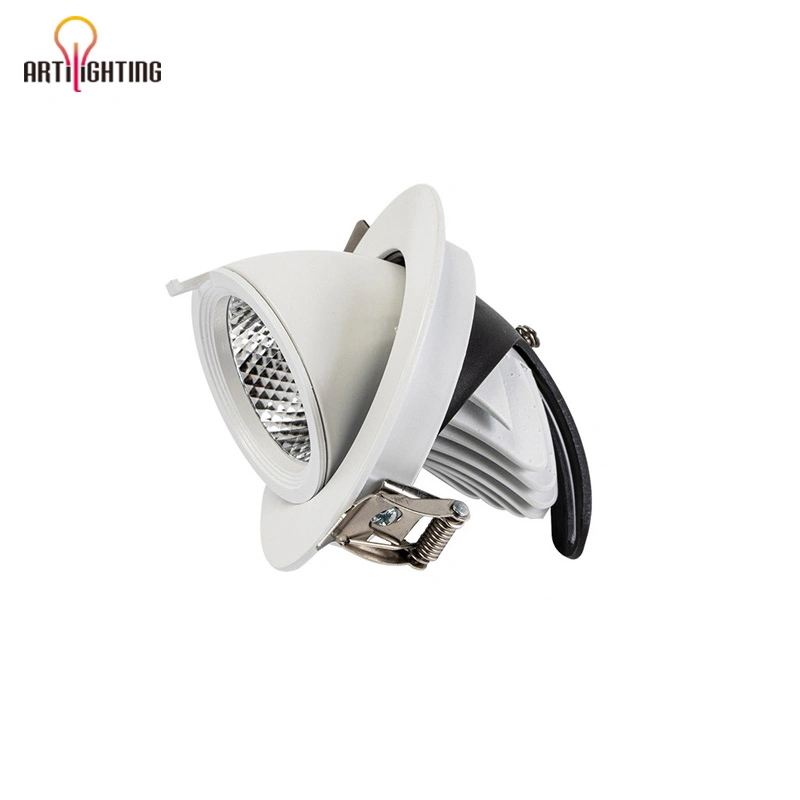 5000K 25W 35W High Power LED Spot Light with White Aluminum Housing Adjustable