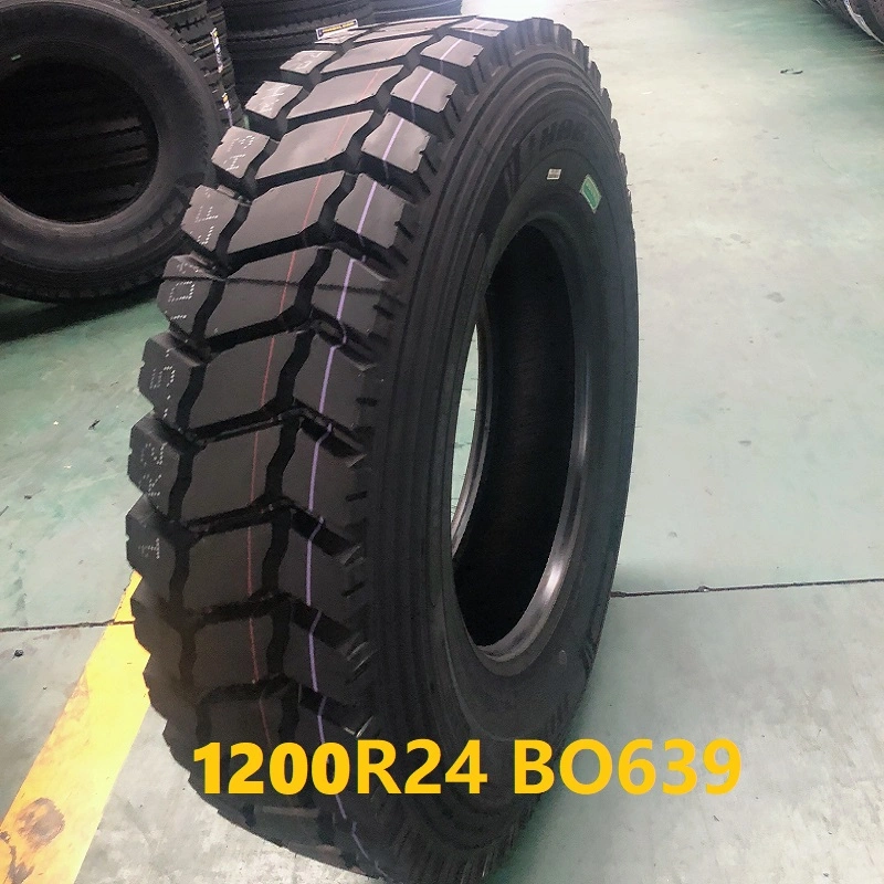 Wholesale/Supplierr Habilead Factory Tyre 12.00r24 1200 24 Bm623/Br921/Bo639 20pr 160/157K off Road Blocks Pattern Drive Position Traction Truck and Bus Radial Tire