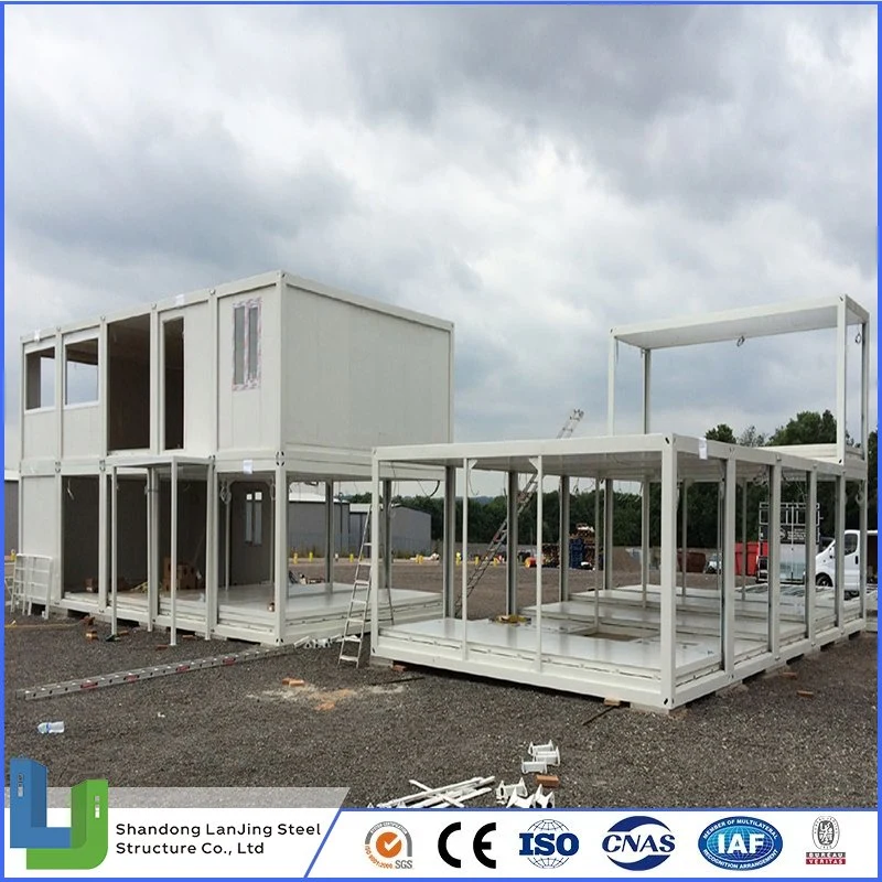 20FT Ready Made Temporary Building Plan Prefabricated Container House Container House 2 Bedroom