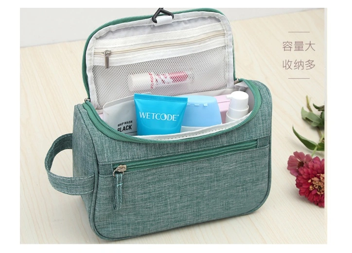 Custom Lady Women Waterproof Cosmetic Bag Travel Make up Box Bag