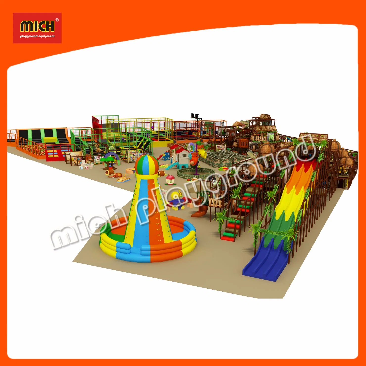 Mich Plastic Toy for Kids Amusement Park