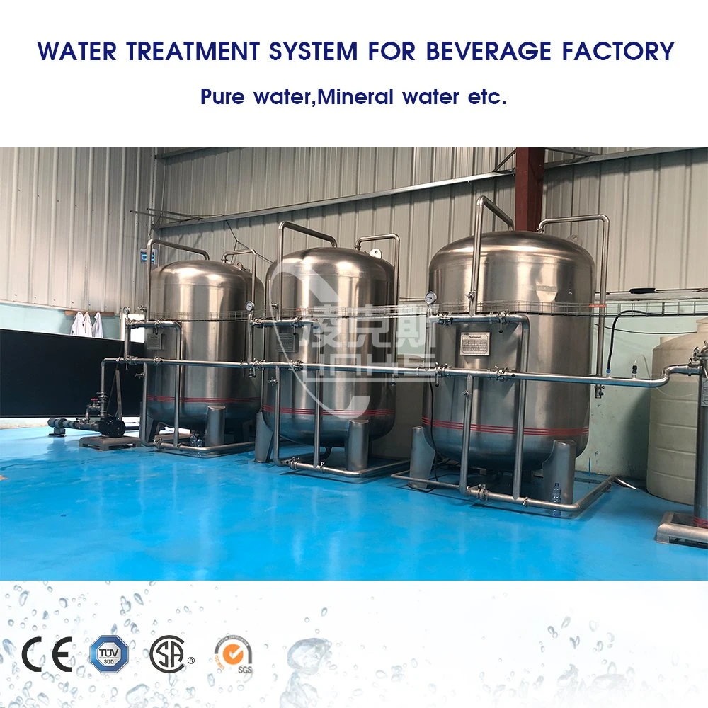 Automatic Purifier Cleaning System Complete RO Water Purifier Production Machine Bottle Mineral Pure Drinking Water Reverse Osmosis Water Treatment Plant