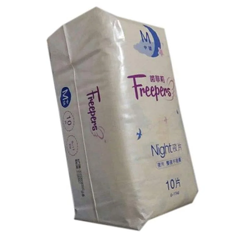 Good Price Custom Plastic Diaper Bags	Packaging Back Seal Bag