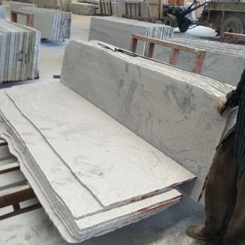 Natural Stone Grey Viscont White Wavy Granitem, Viscont White Granite, Viscount White Granite for Flooring Tiles/Slabs Price