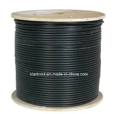 10 Gigabit Solid Copper 23AWG CAT6A Network Data Cable 500MHz