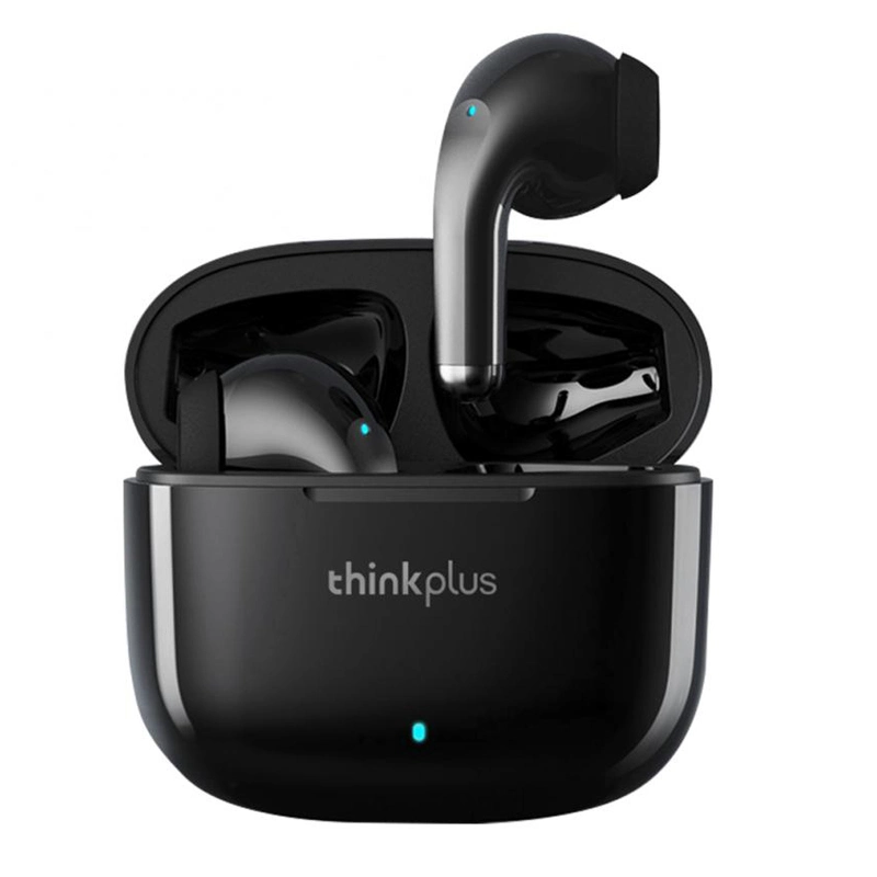 Para Lenovo Thinkplus LP40PRO Tws Semi-in-ear Auricular Bluetooth ergonómica llamadas música estéreo inalámbricos auriculares - Negro