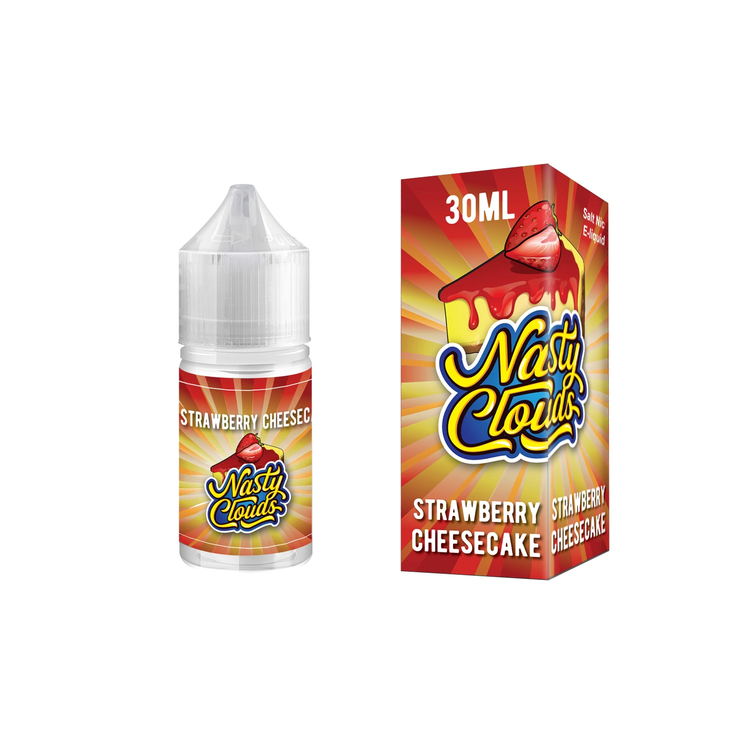 Customize Label Premium Mint Ice Juice Oil Salt Nicotine 20mg 10ml Bottle E Juice for Pod/Vape/Prefilled/Refillable