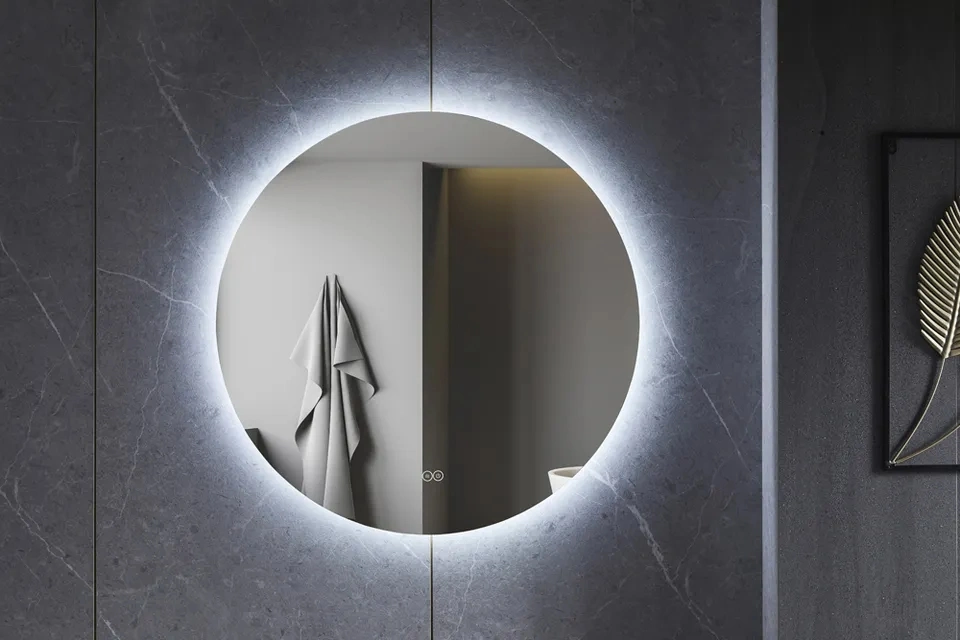 Armarios de espejo de baño Smart LED impermeable de alta calidad con Luz LED