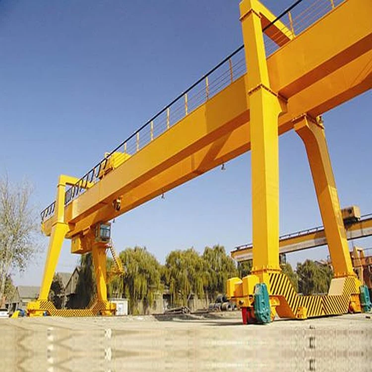 5t-50t Double Beam Gantry Crane with Electric Trolley for Port