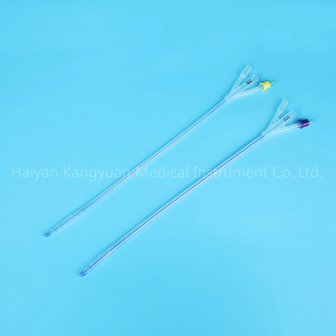 Disposable 3 Way Silicone Foley Catheter Standard Wholesale/Supplier