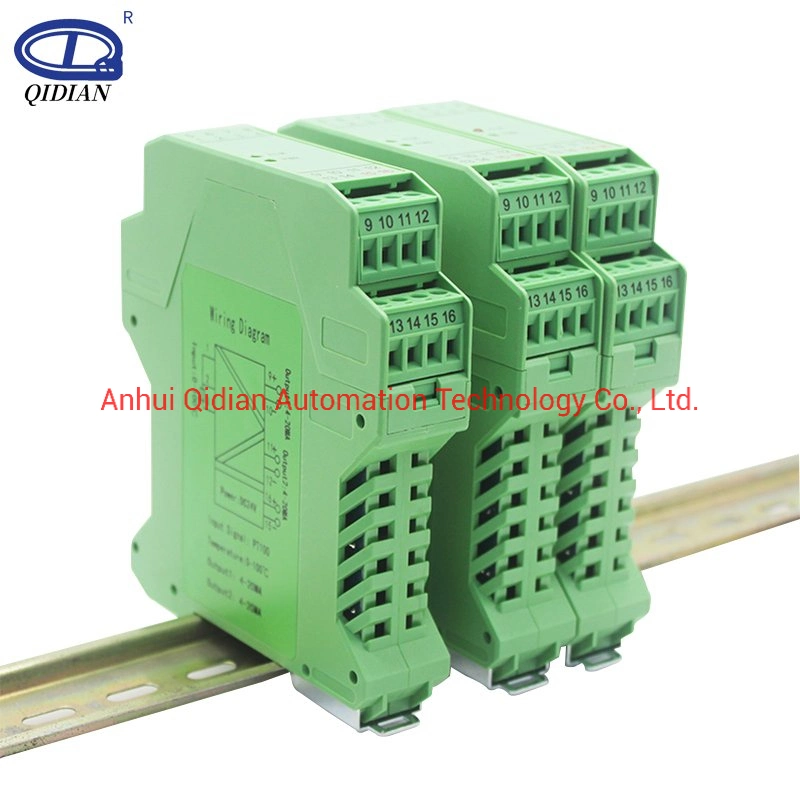 Reliance 0-20mA 4-20mA 0-10V 1-5V Ausgang Optoelektrische Isolation PLC Industrie Verteilung Analog Signal Isolator DC24V Leistungs Signal Wandler zum Verkauf