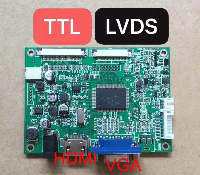 Ecran LCD TFT HDMI COM UART OEM de 4 pouces À 10 pouces