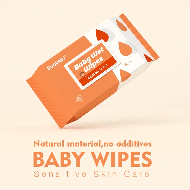 Natural Soft Organic Water Baby Wipes with Aloe Vera