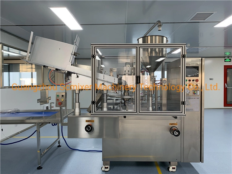 Scmixer Cleansing Milk Plastic Tube Packing Machine Full Automatic Soft Tube Filling and Sealing Machine for Cosmetics