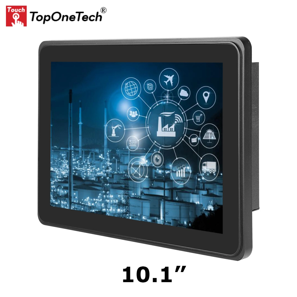 Cheap 10.1 10 Inch Open Frame Projected Capacitive Multiple Point Touchpanel Touch Screen Sensor Computer PC Monitor with Industrial IPS TFT LCD Display