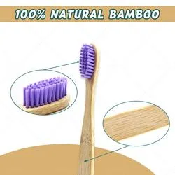 Reusable Travel Mini Kids Brush Teeth Whitening Bamboo Toothbrush for Children