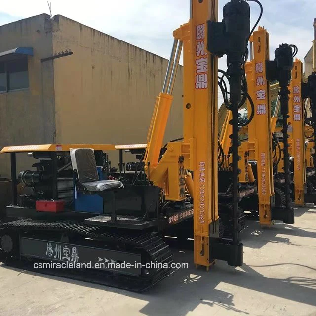 Crawler Hydraulic Driven Helical Solar Photovoltaic Pile Driver (BDLQ80)