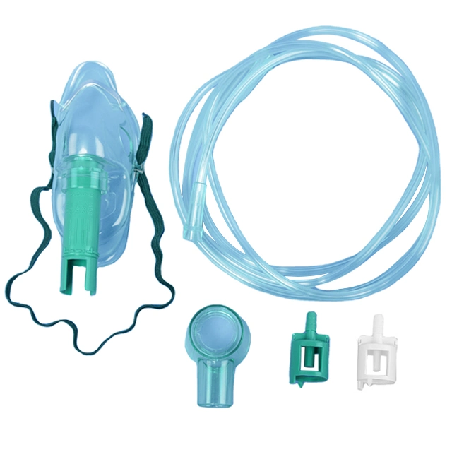 Medical Wholesale/Supplier Adjustable Oxygen Mask Surgical Oxygen Mask Form China