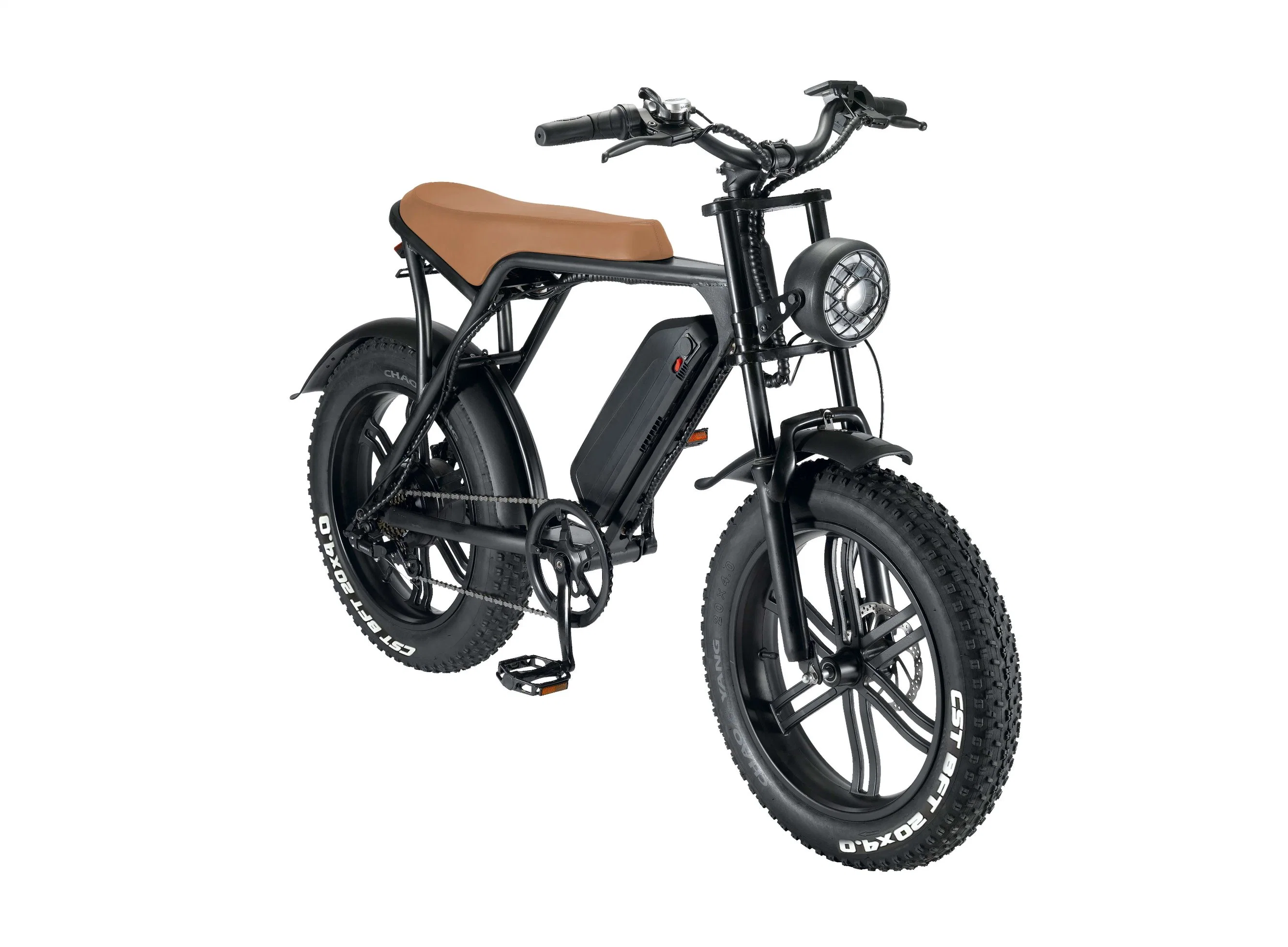 Modelo CF-V8 de Bicicleta Elétrica para Neve de 20" com Patente de Design