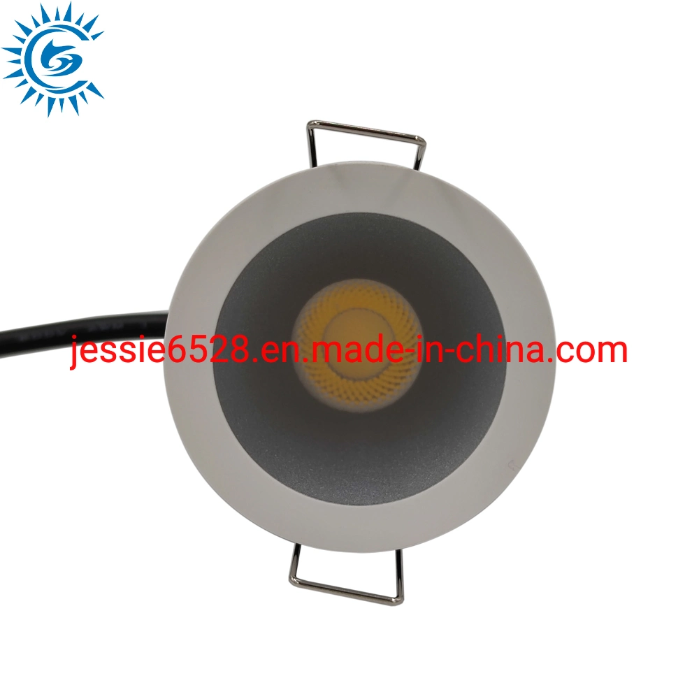 Square/Round COB 5W/7W 3CCT IP65 Downlight LED atenuable para interiores