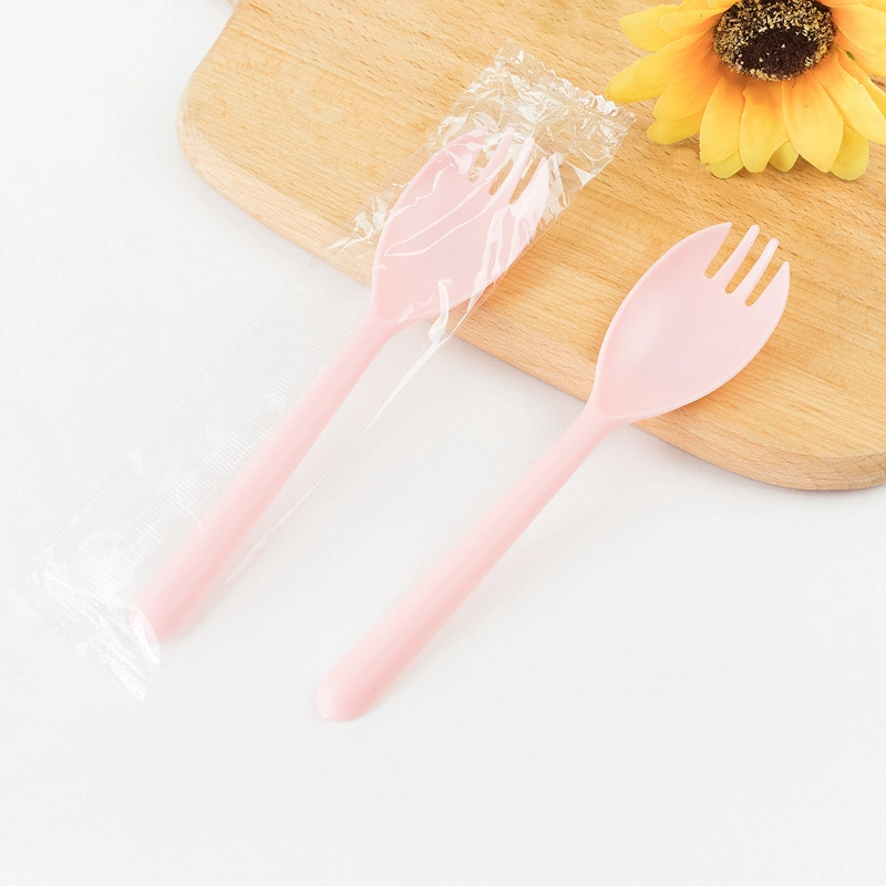 Disposable Plastic Fork for Birthday Cake/ Fruit/ Salad/Desert