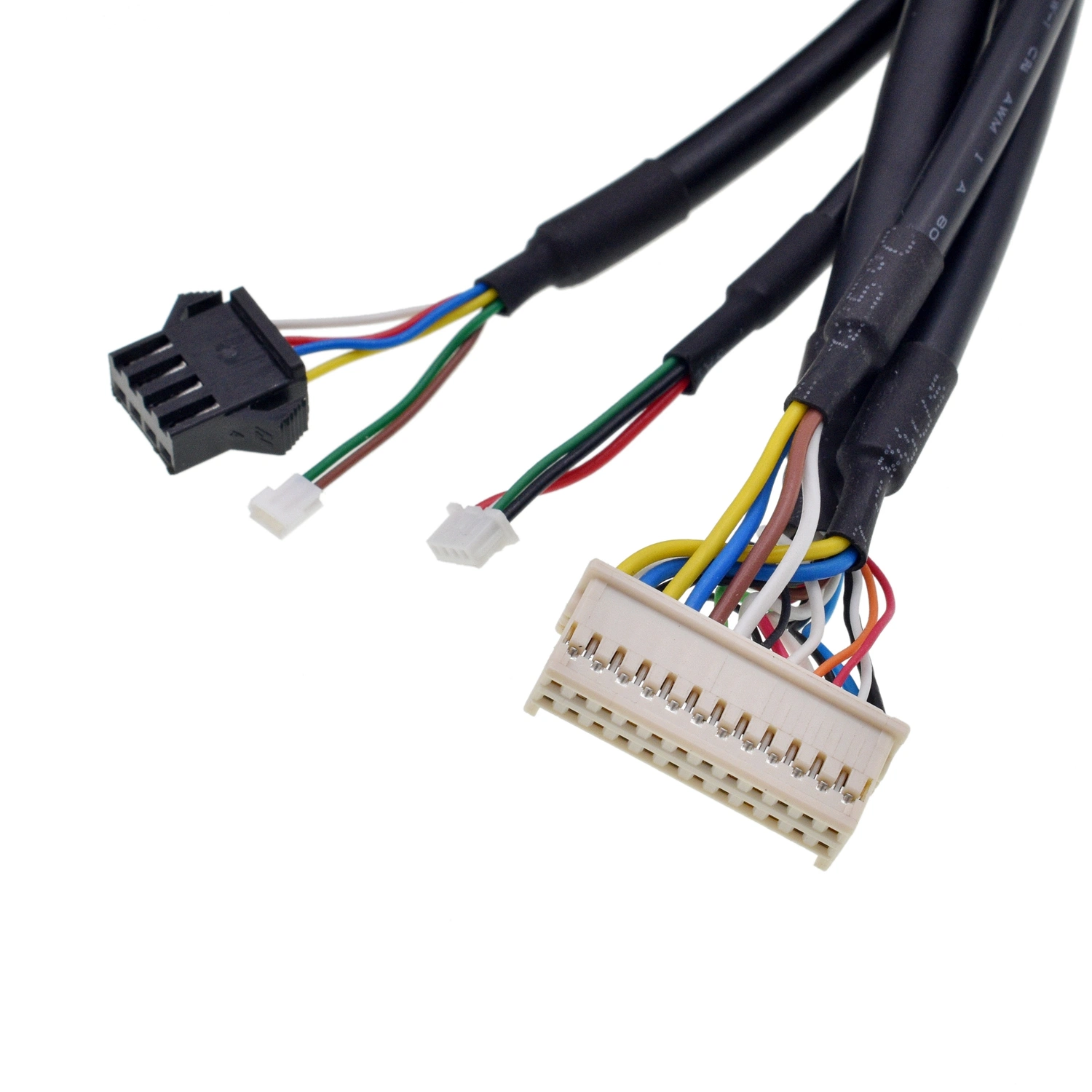 ODM Reach Molex/Jst/Amphenol/Dt Connector Construction LCD Panel USB/HDMI/dB/OBD/DVI/VGA Automobile Custom Wire Harness