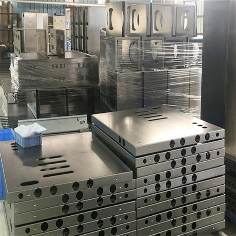 Fabricación de metal personalizados en China Las piezas de metal de hoja de corte de flexión de la soldadura para el bastidor o gabinete