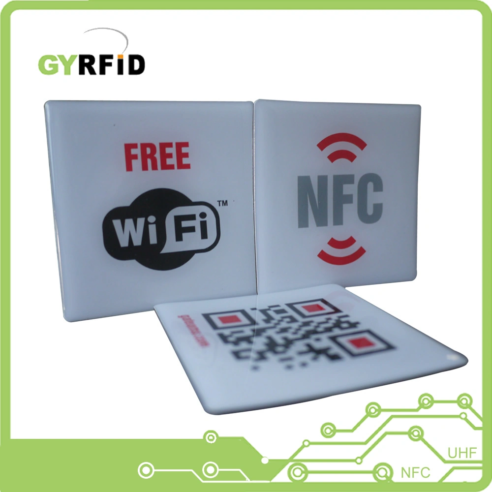 RFID Metal Tag NFC Phone Sticker for Attendance System (LAP-E)