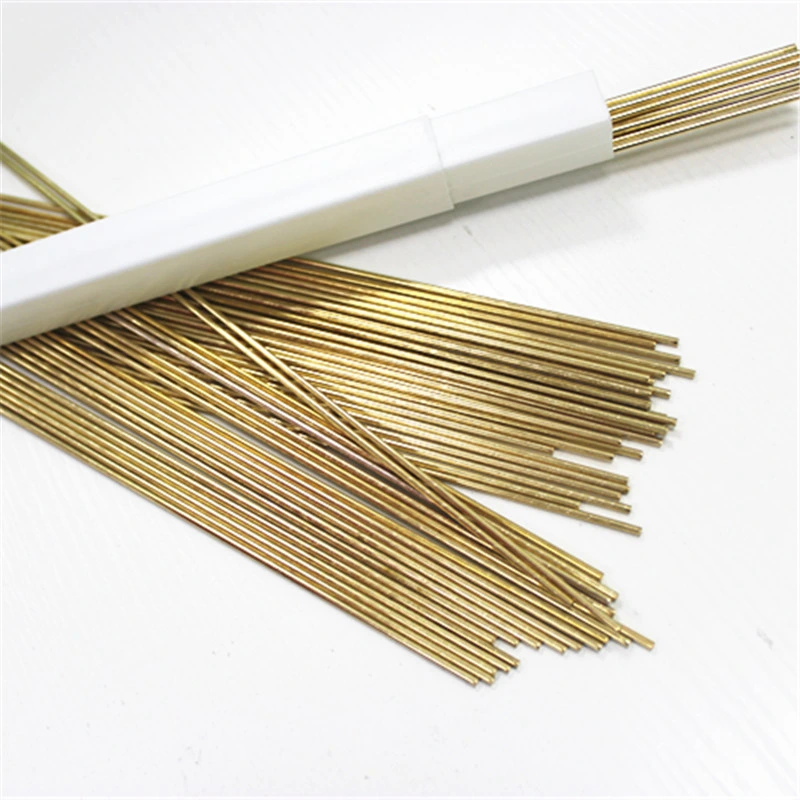 Silicon Bronze Copper Zinc Alloy Cuzn Brass Rod Brazing Alloy HS221