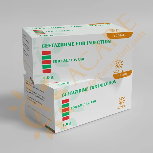 Pharmaceutical Products Manufacturers Ceftazidime for Injection 1g