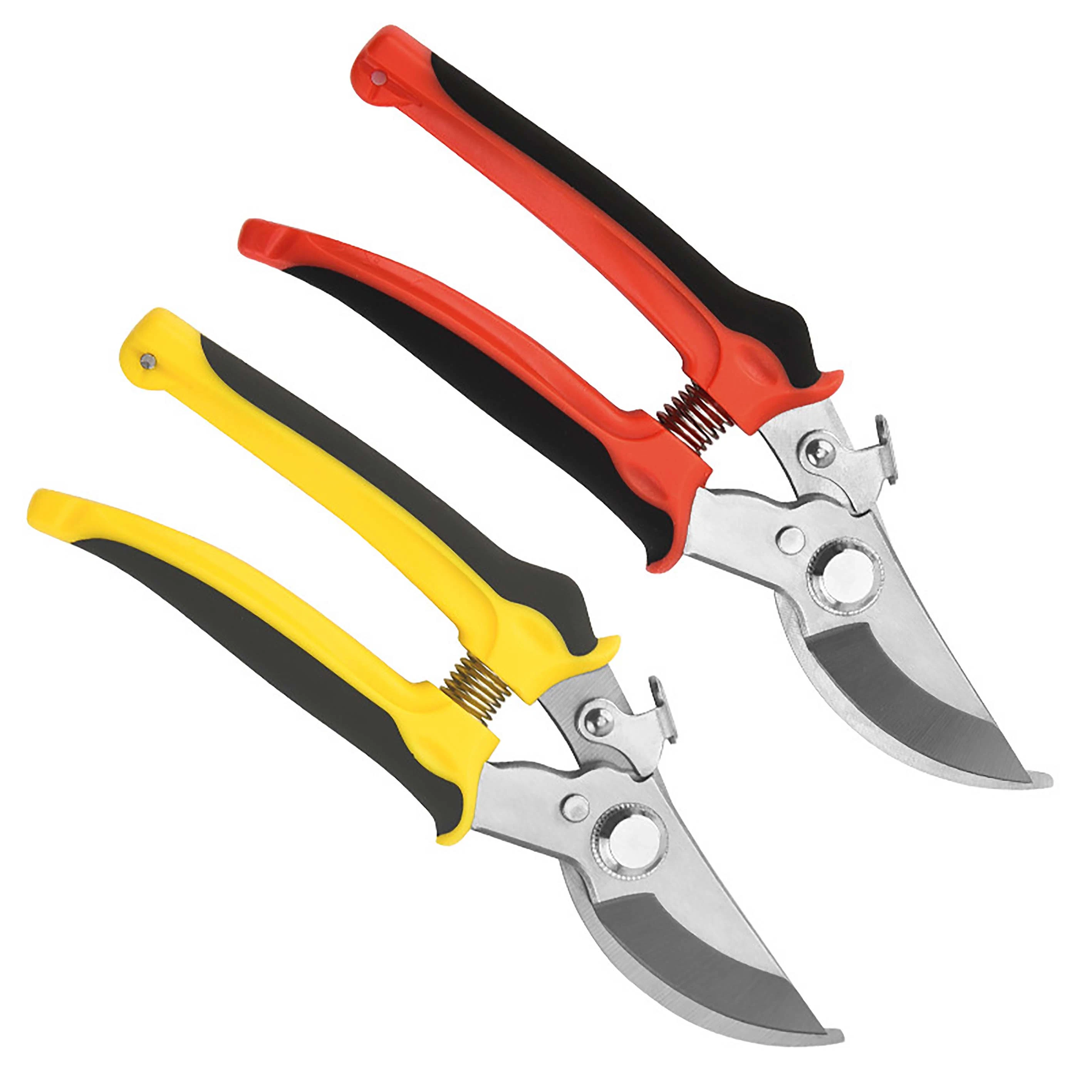 Gardening Tools Bypass Pruning Shears Sharp Precision-Ground Steel Blade