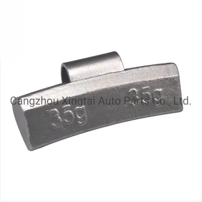 China Wholesales OEM Casting Free Zinc Balance Clip on Zn Wheel Weight