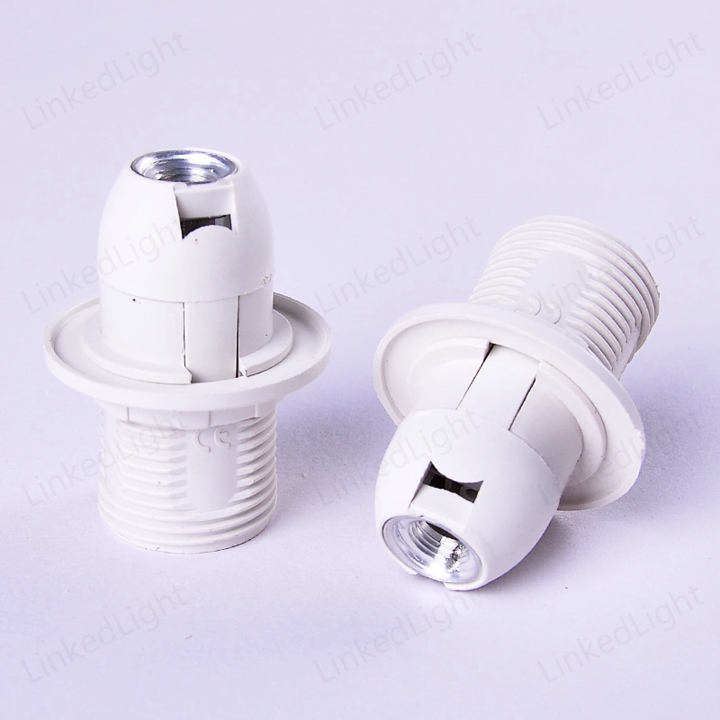 Chinese Factory ENEC VDE Plastic Screw Thread E14 Lamp Bulb Holder