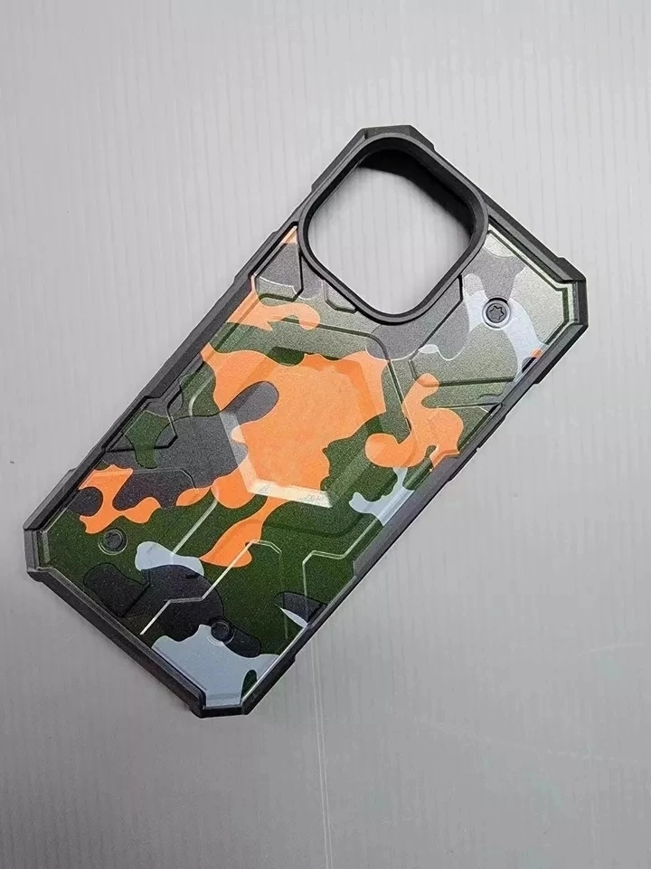 Original Uagging Defender Hybrid Camo Armor Magnetic Mobile Phone Case Cover for Phone 14 PRO Max for Magsafe