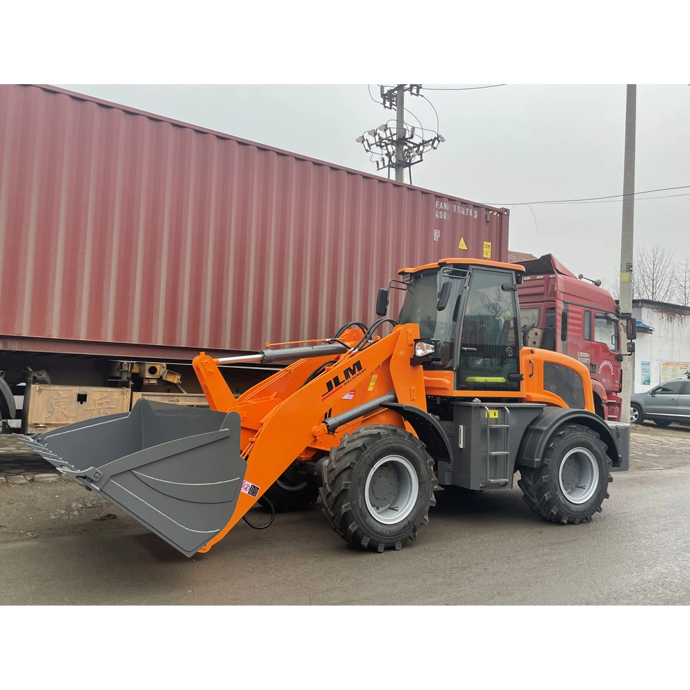 Factory Sale Small Wheel Loader with Widen Enlarge Cab/Center Swing Frame/Snow Blower/Hydraulic Torque Converter