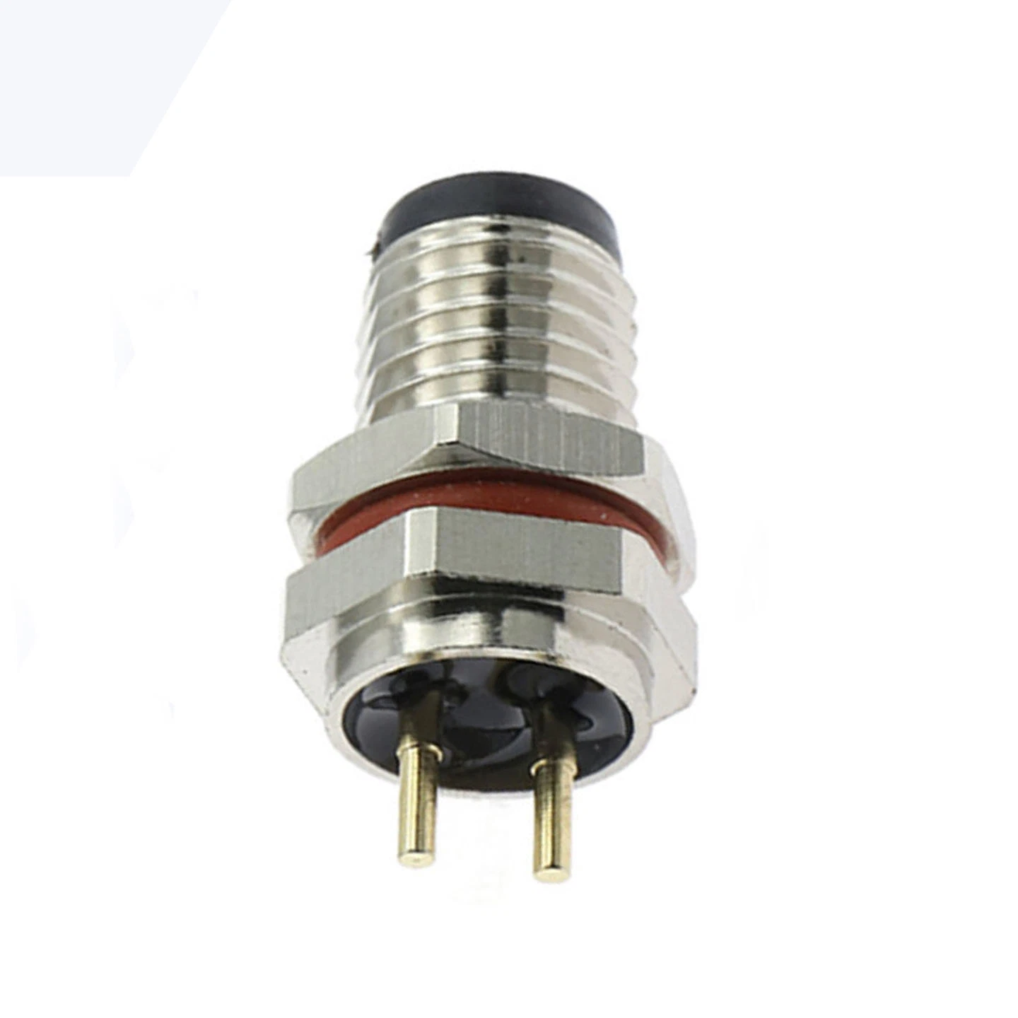 Waterproof Round Straight Connector M8 Socket for Electronic Components