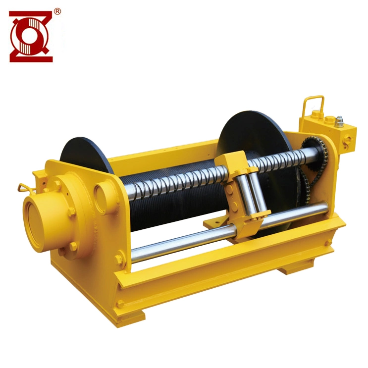 Hydraulic Lifting Winch Small Size and High Transmission Efficiency Easy to Installation