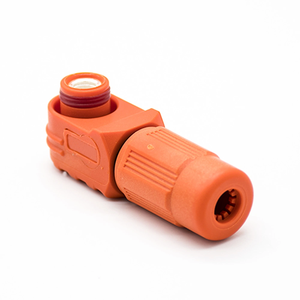 Surlok IP67 Plastic Corrente Elevada 8mm Terminal 200um direito de Laranja Ligue o conector da bateria de 50mm2 Fio