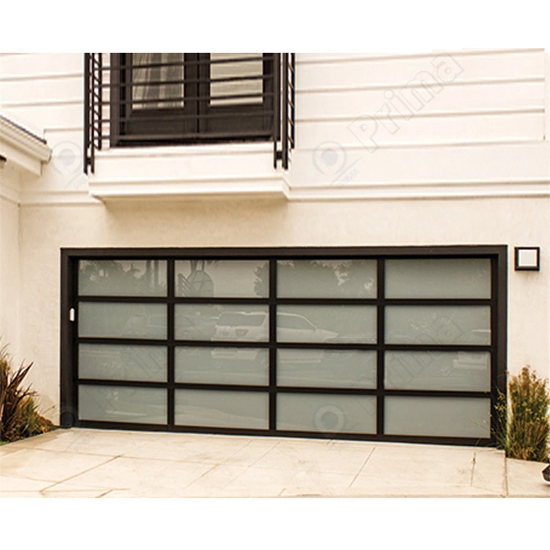 Aluminium Garage Goors Rolling Glass Shutter Glass Garage Door