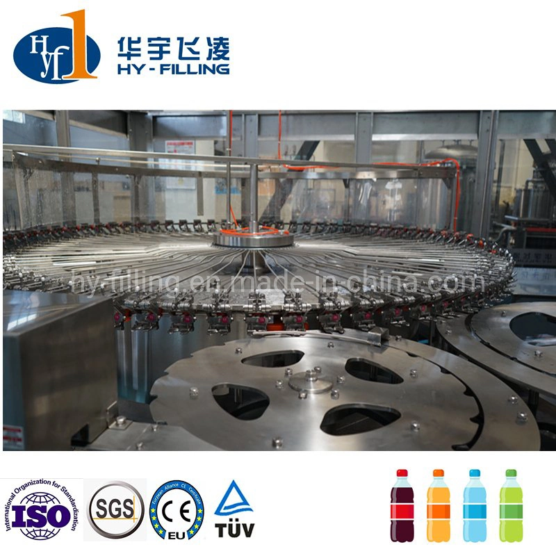 China Glass Bottle/Pet Bottle Fully Automatic Water Bottling Price Energy Drinks Filling Machine