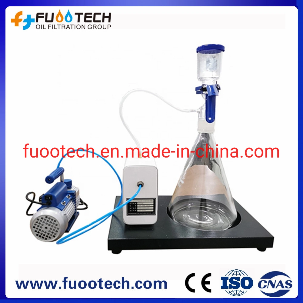 Fuootech Oil Quality Test ASTM D2276 Aviation Fuel Particulate Contaminant Analyzer by Line Sampling Solid Particle Contamination Tester