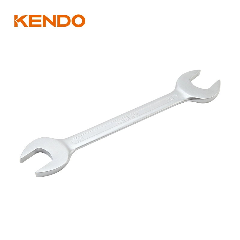 Kendo Hot Sale 25*18mm Double Open End Spanner with Rust Protective Coating