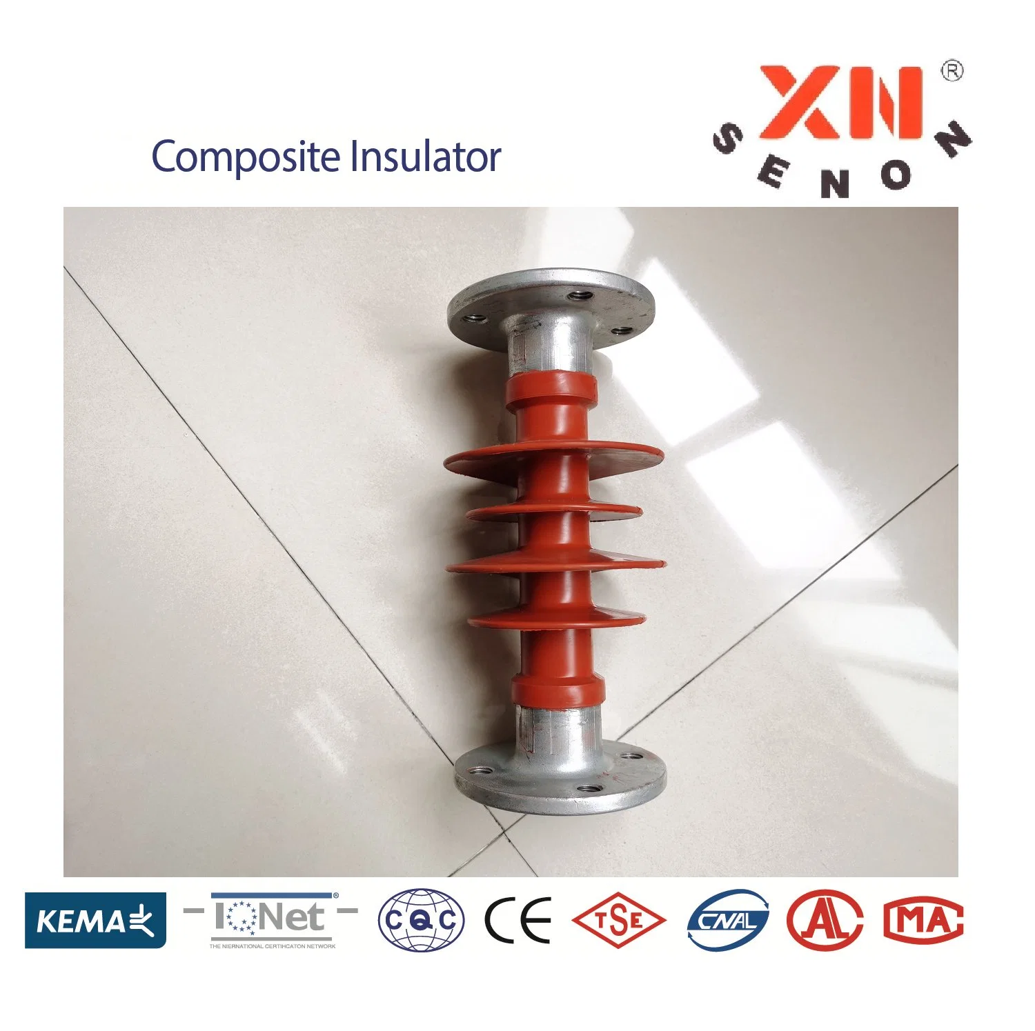 Fzsw-12/2.5 Silicon Rubber Housed High Voltage Post Composite Insulator
