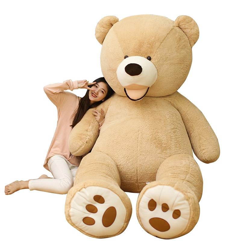 Большой размер игрушка большой гигантский тюбик с набедаемой большой плюшевый медведь