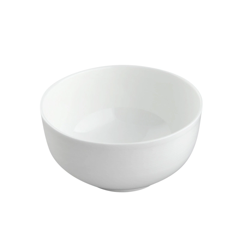 La línea de 4"Cuenco de cerámica en relieve, la cena Bowl