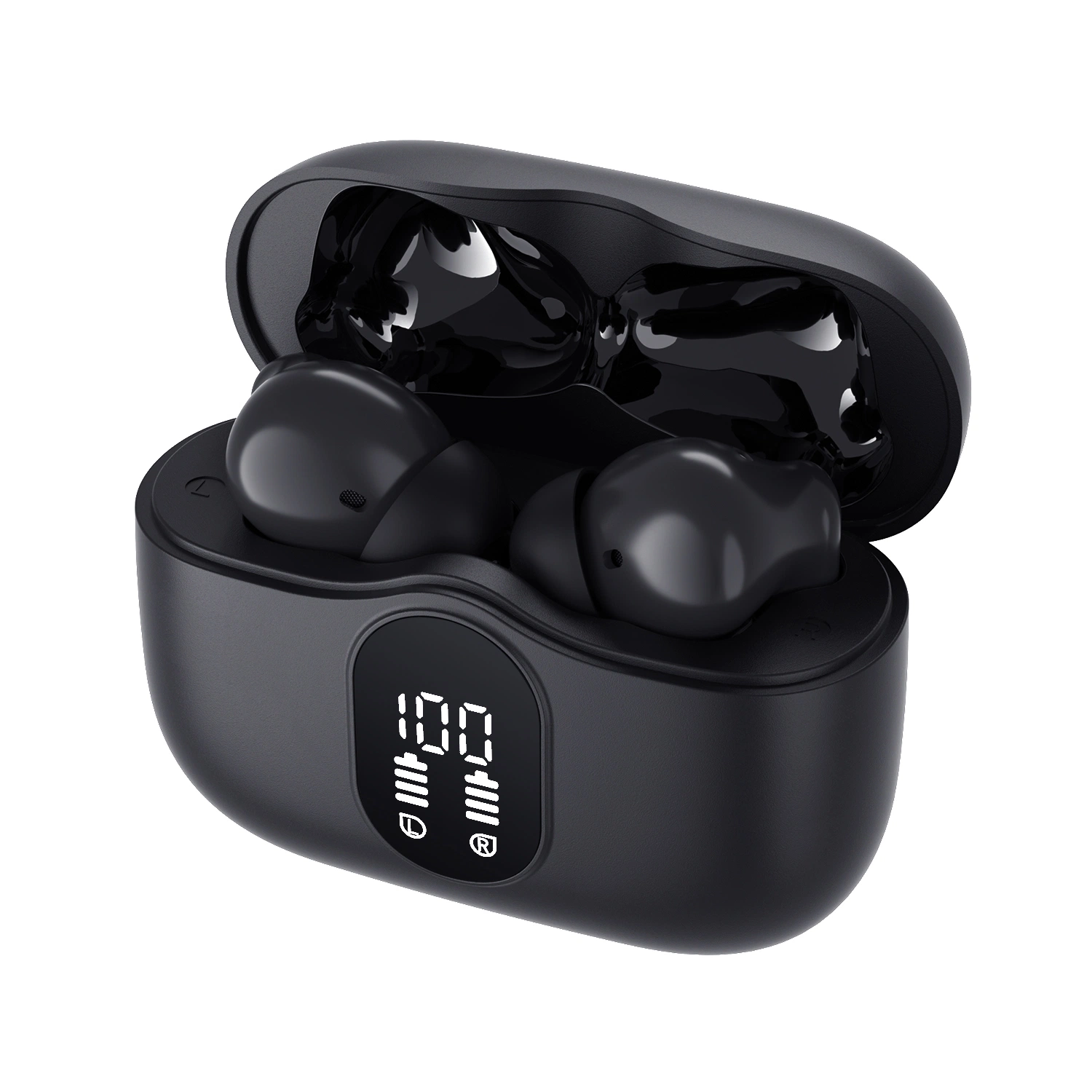 Active Noise Cancelling Touch Control Earbuds True Wireless TWS Earbuds ANC+ ENC Earphone with Battery Display